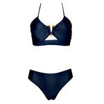 Yekas - Agios  High Black Two Pieces
