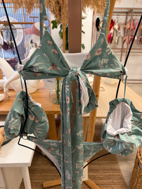 Mio Coral - Green two Pieces