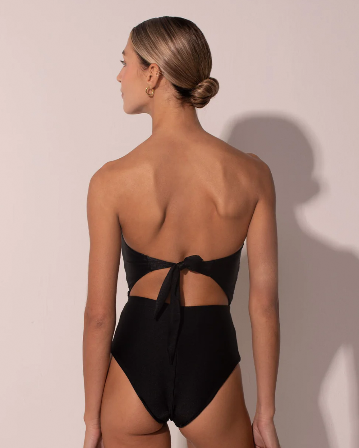 Ancora - The Black Draped One Piece