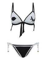 Bela Brand - Noronha Black White Two Pieces