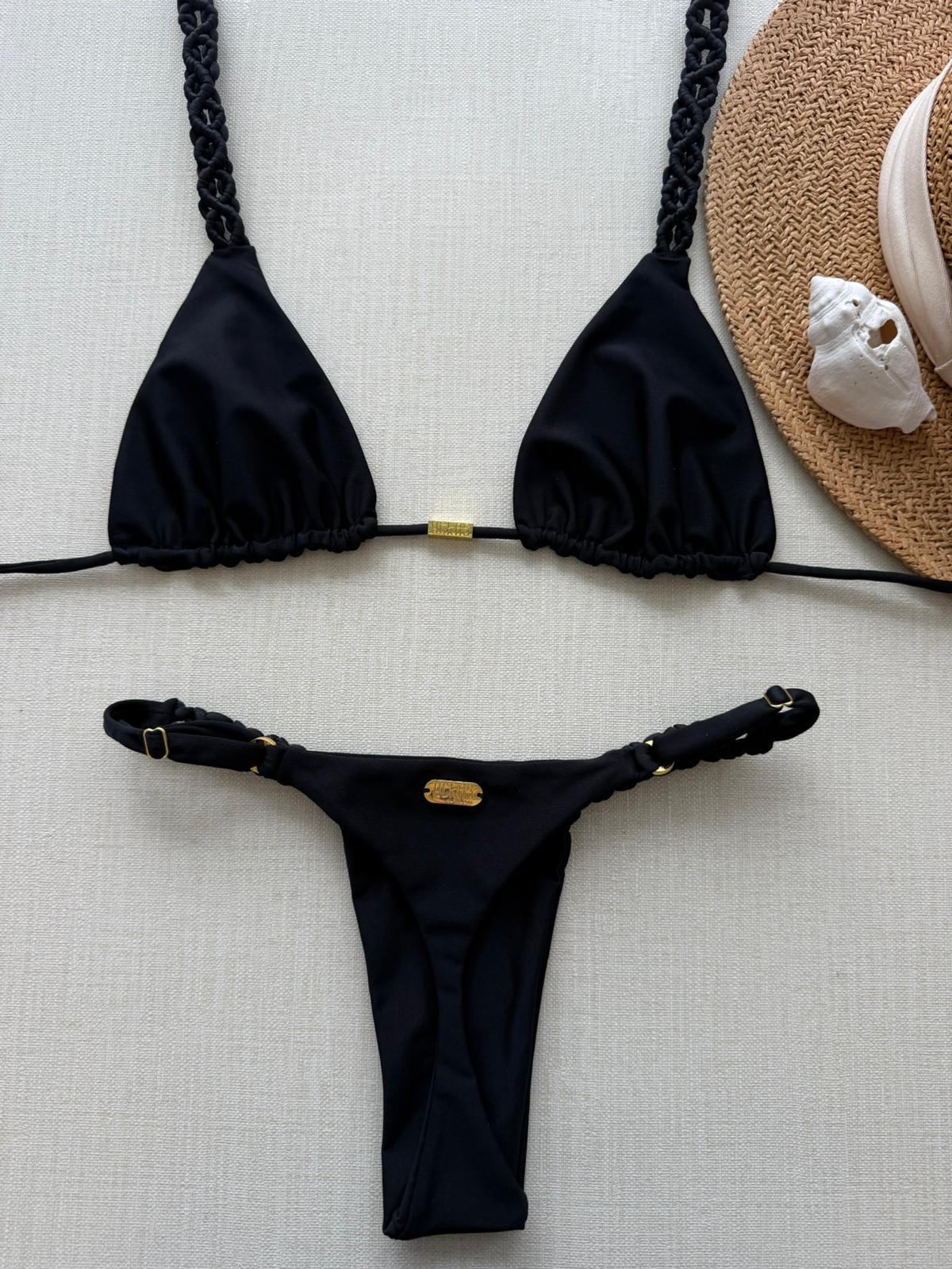 Yekas - Almond Black Two Pieces