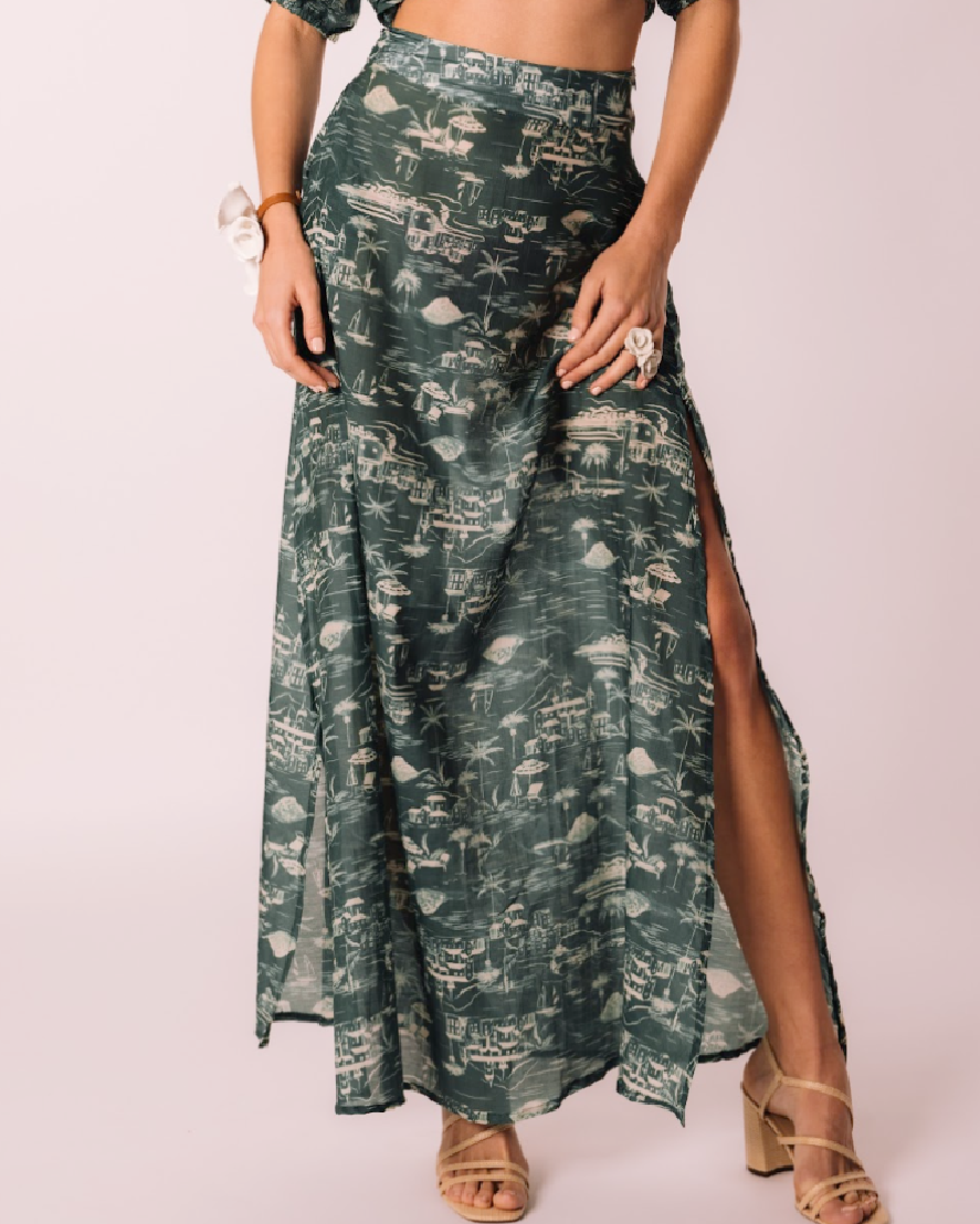 Bela Brand - Skirt Lyon Green