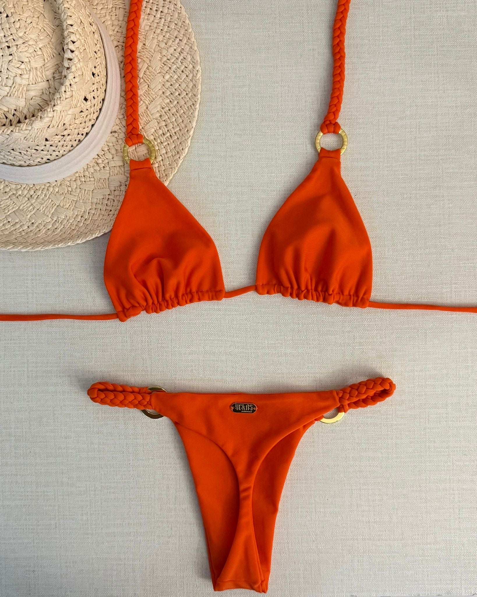 Yekas - Jazmin Orange Two Pieces