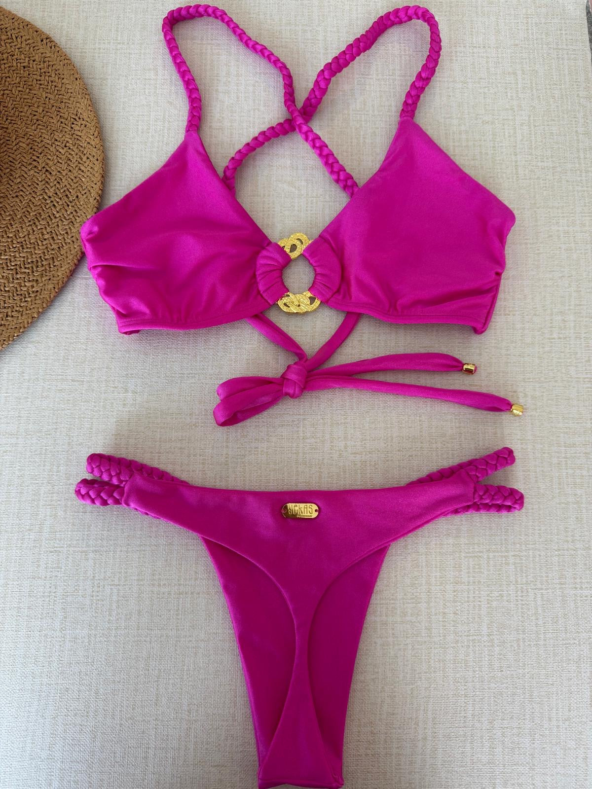 Yekas - Chanel Fuchsia Two Pieces