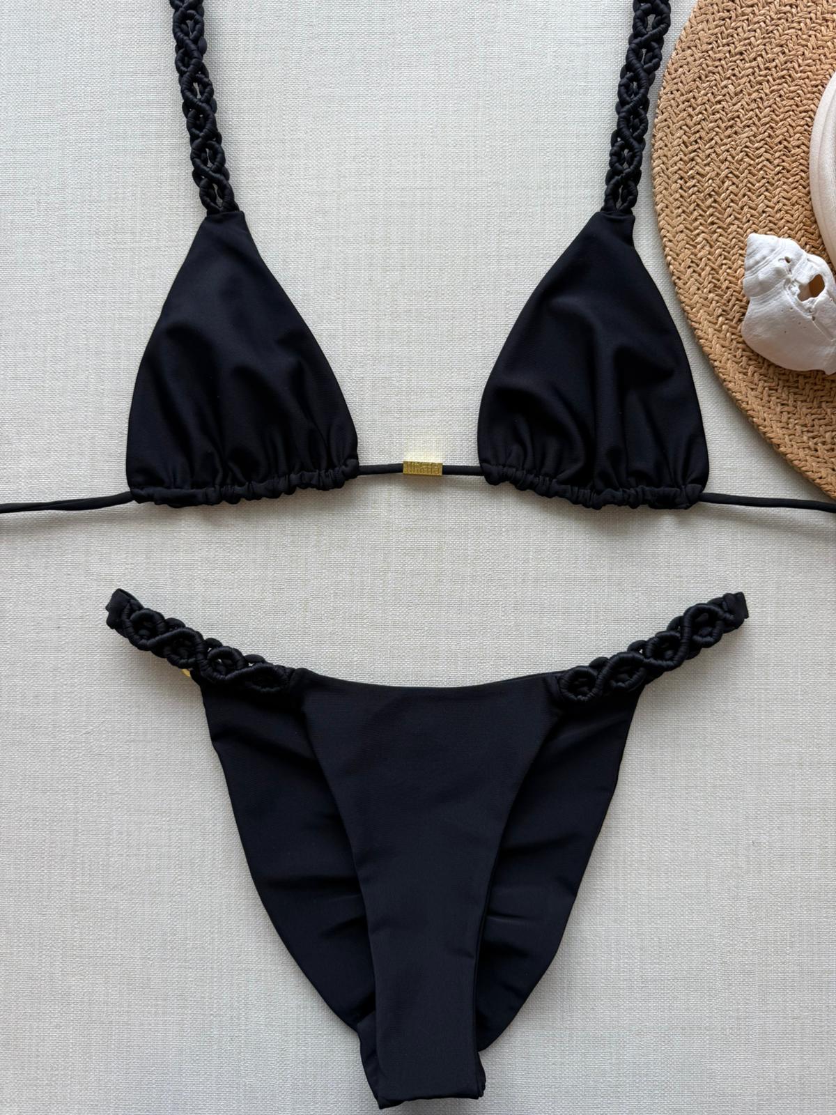 Yekas - Almond Black Two Pieces
