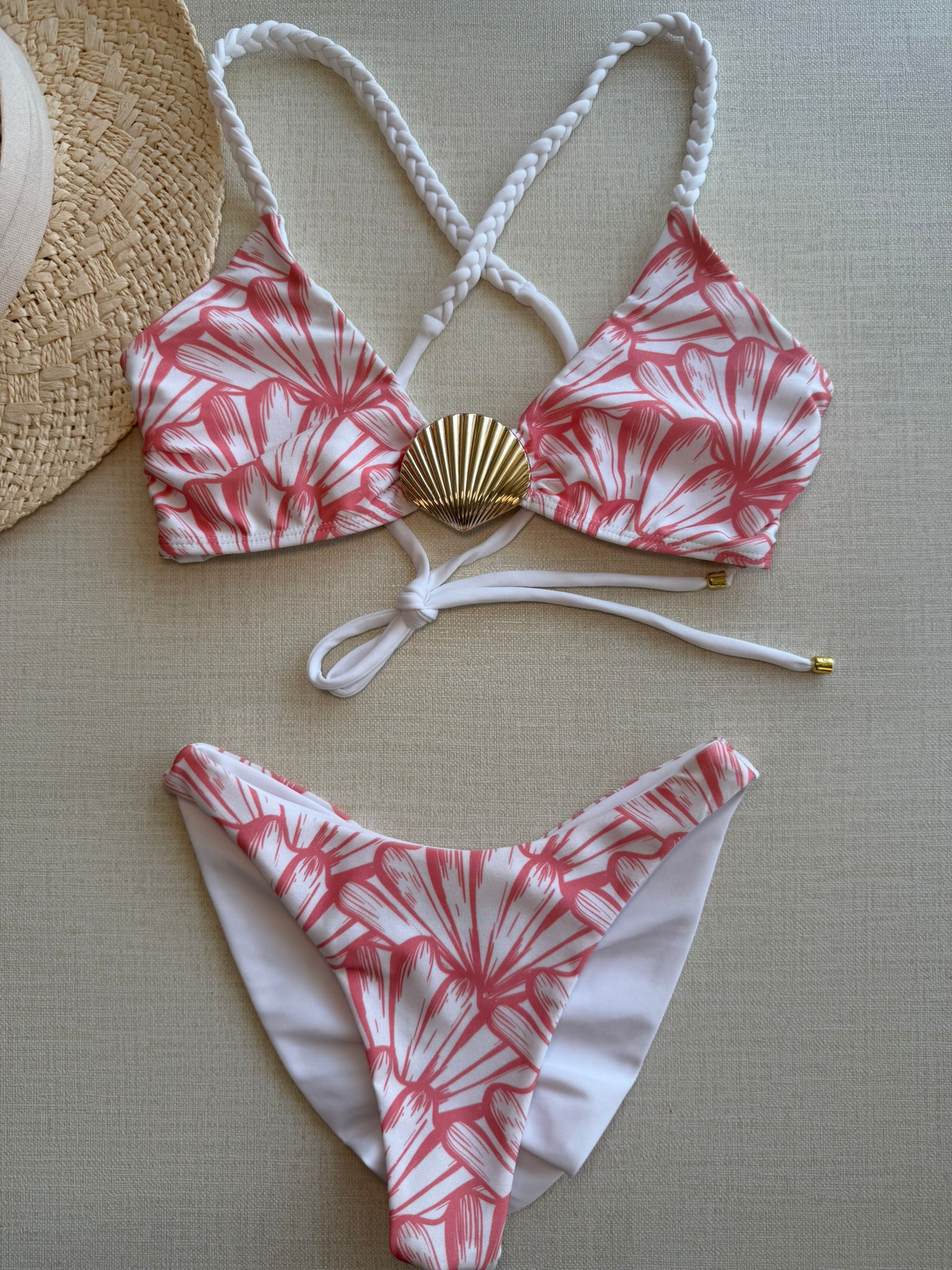 Yekas - Peachy Shell Two Pieces