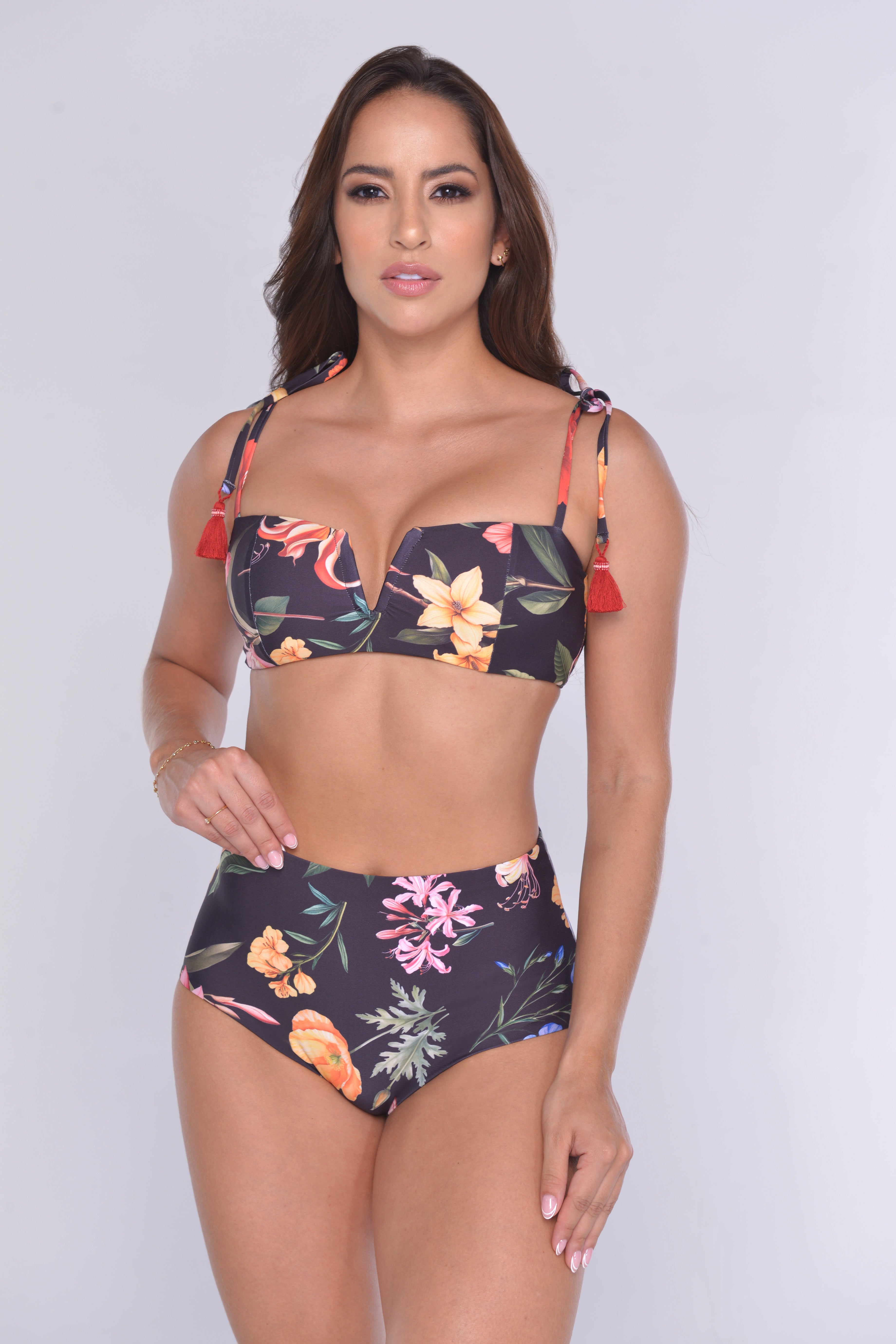 Yuly Narvaez - Tropic Strapless Two Pieces