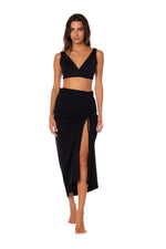 Macadamia - Black Skirt 50296