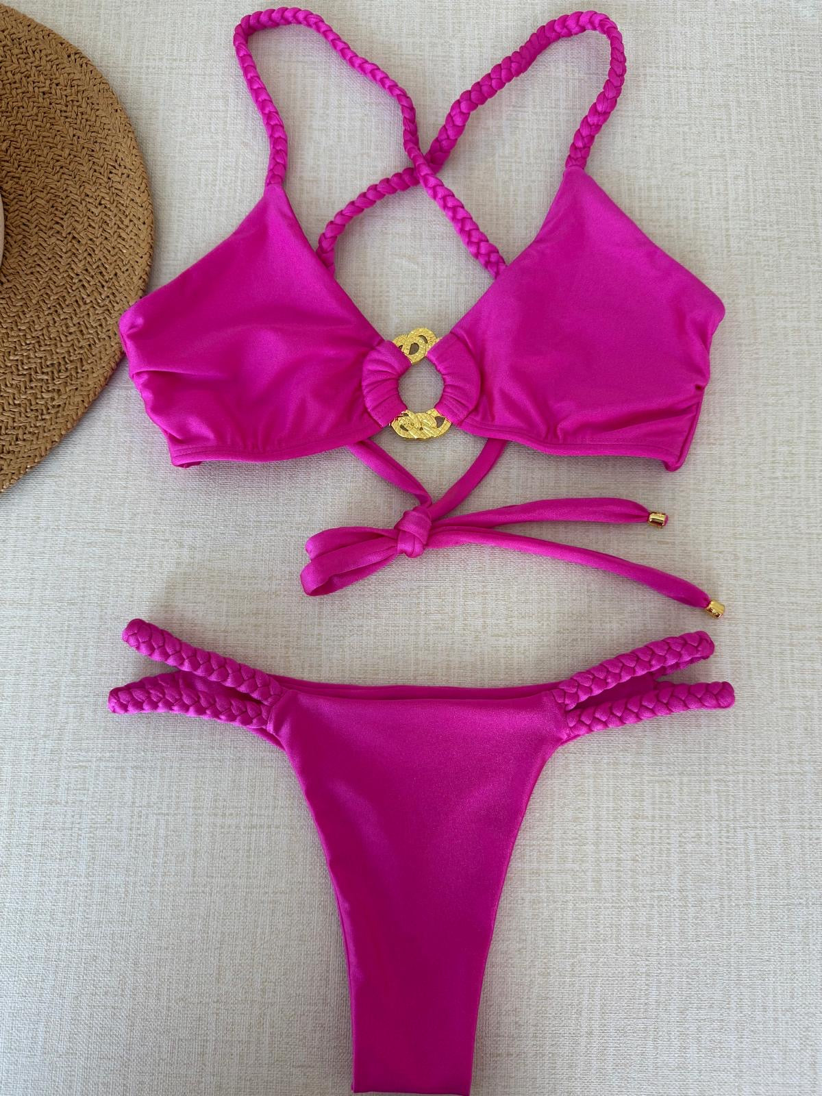 Yekas - Chanel Fuchsia Two Pieces