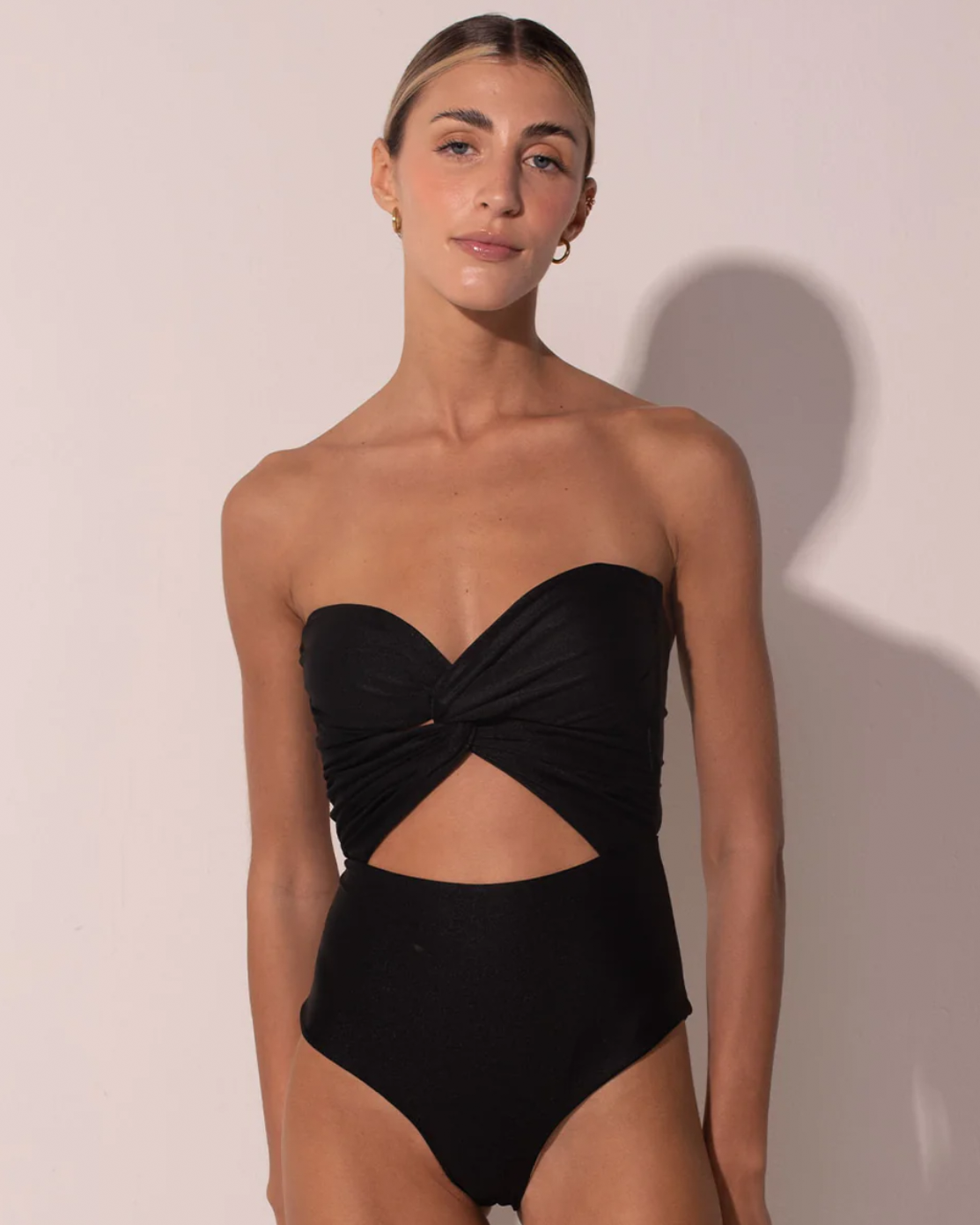 Ancora - The Black Draped One Piece