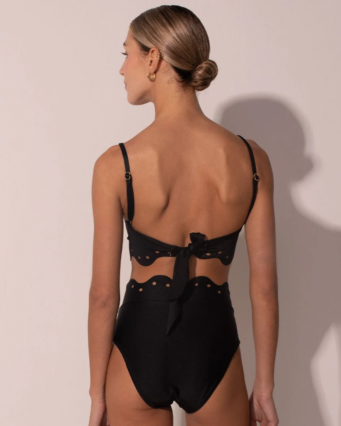 Ancora - The Fenme Mini Dotted Black HW Bikini