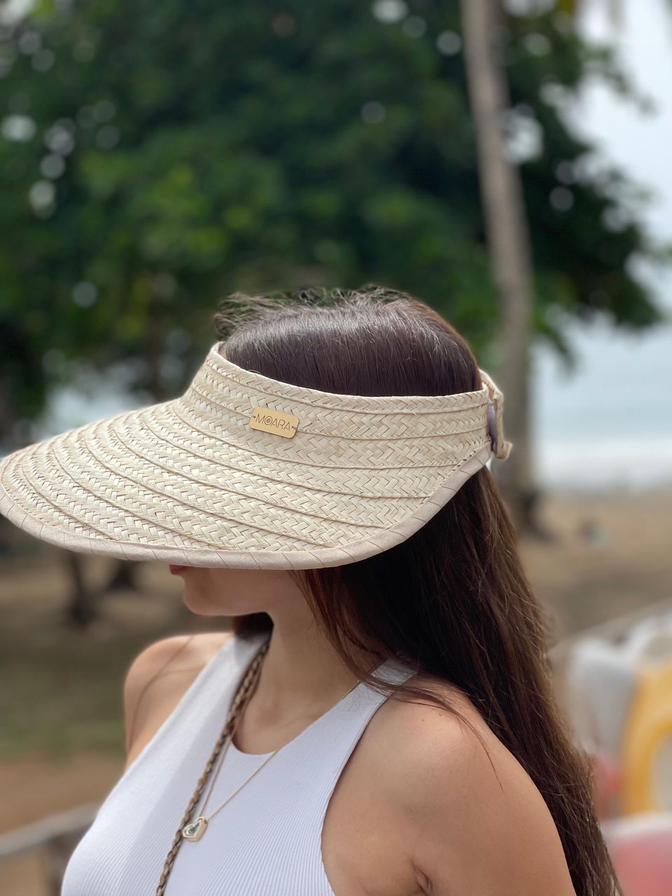 Inti - Palma Visor Hat Nude