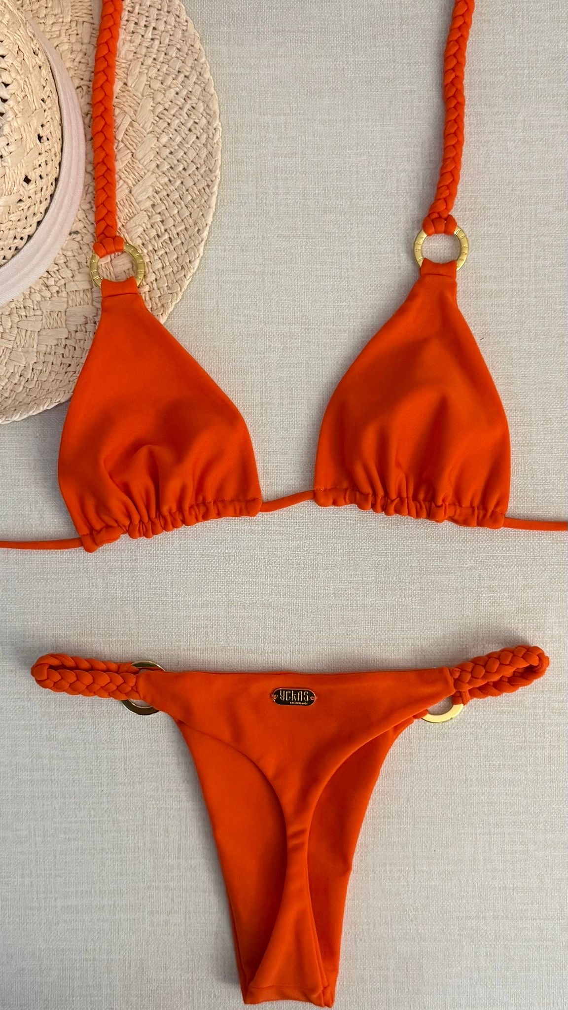 Yekas - Jazmin Orange Two Pieces