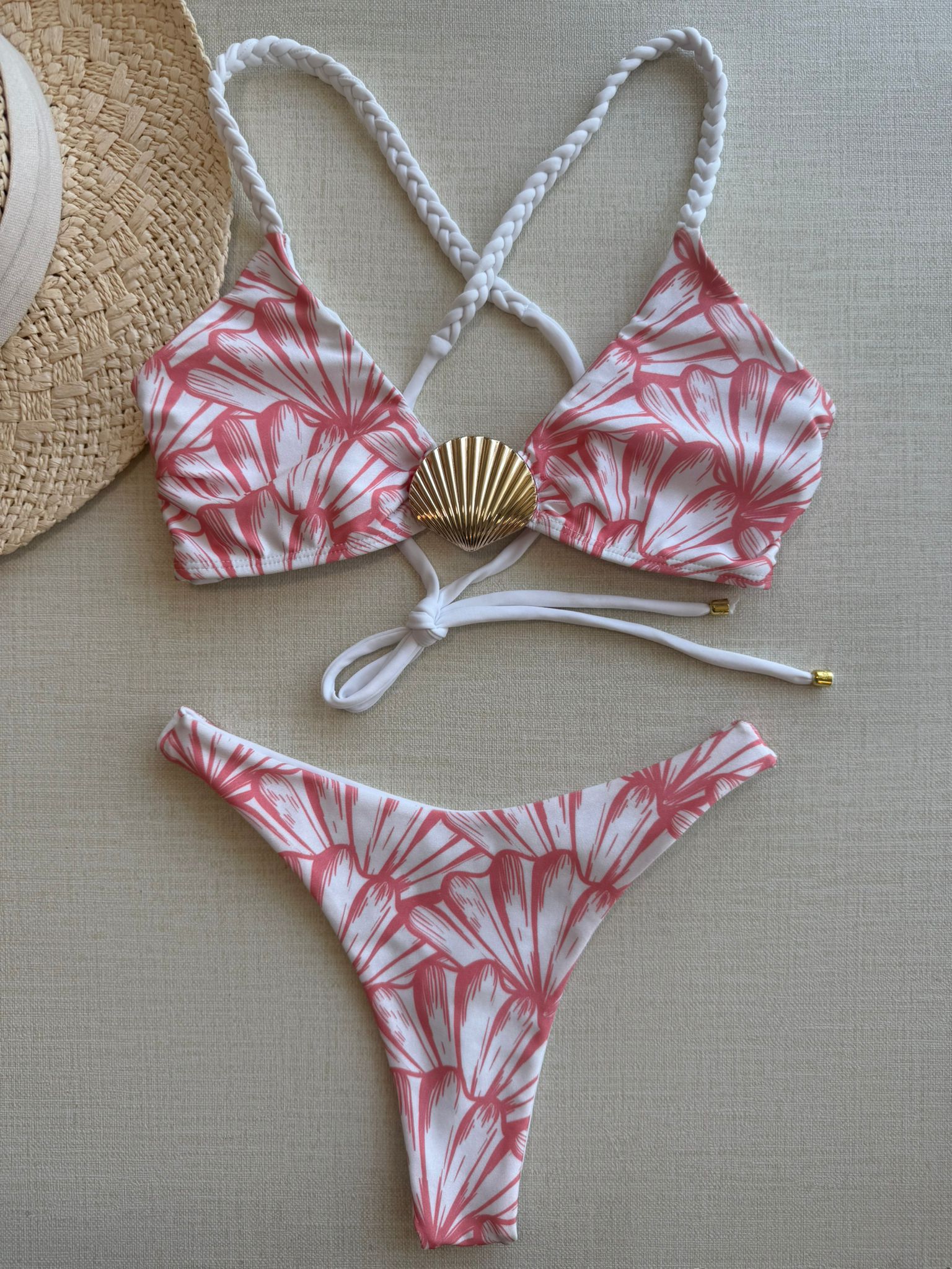 Yekas - Peachy Shell Two Pieces