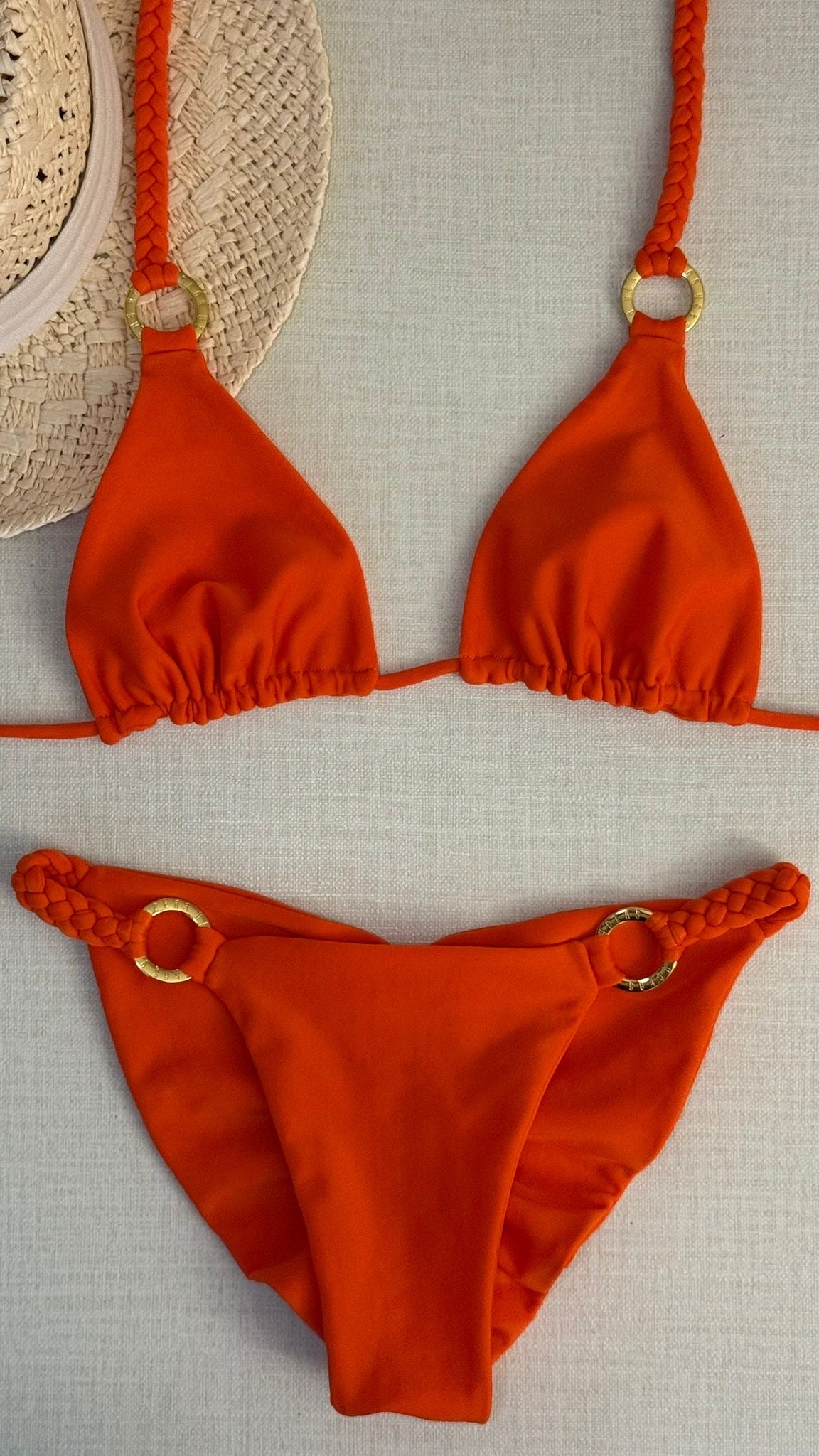 Yekas - Jazmin Orange Two Pieces