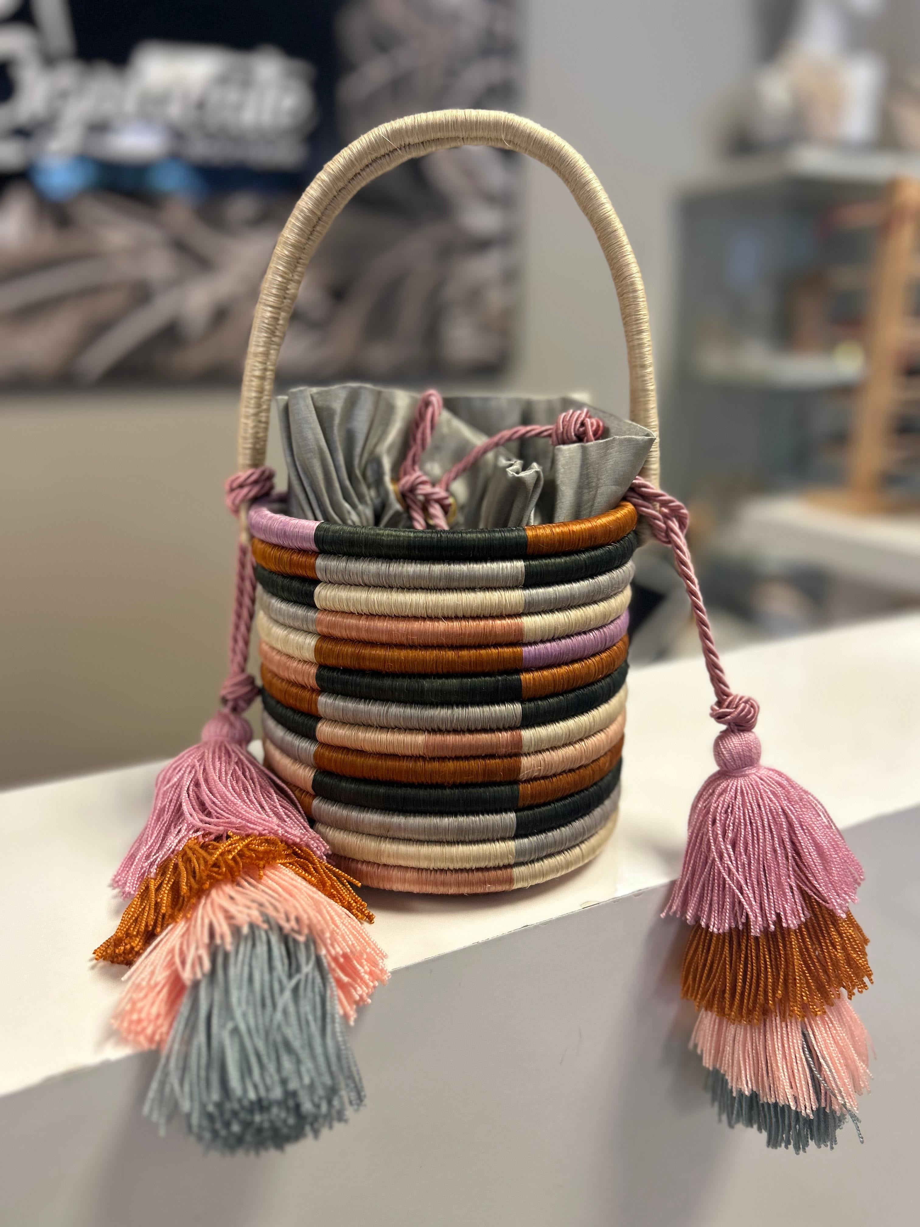 Chilas Ka'i - Bag With Pom-Poms