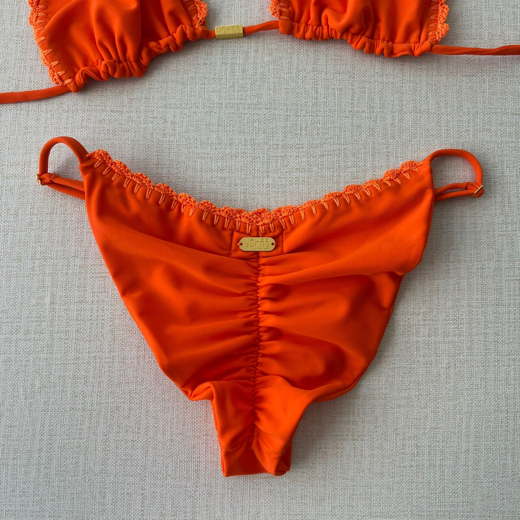 Yekas - Positano Orange Two Pieces