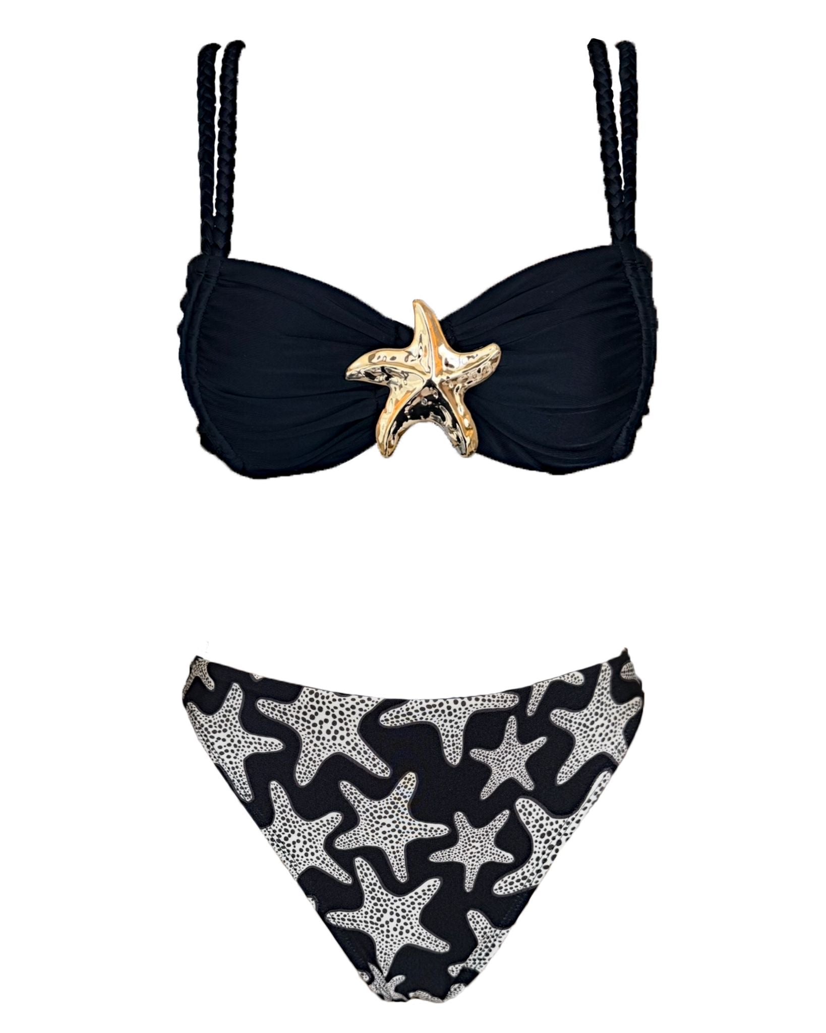 Yekas - Estrella Del Pacifico Black Two Pieces