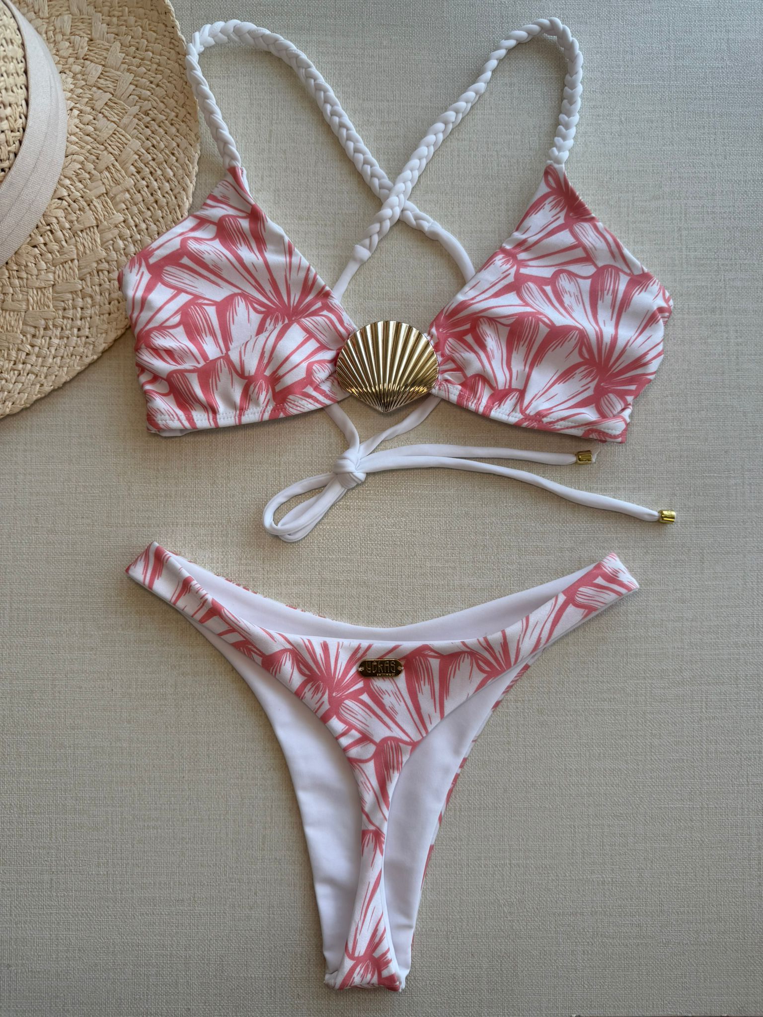 Yekas - Peachy Shell Two Pieces