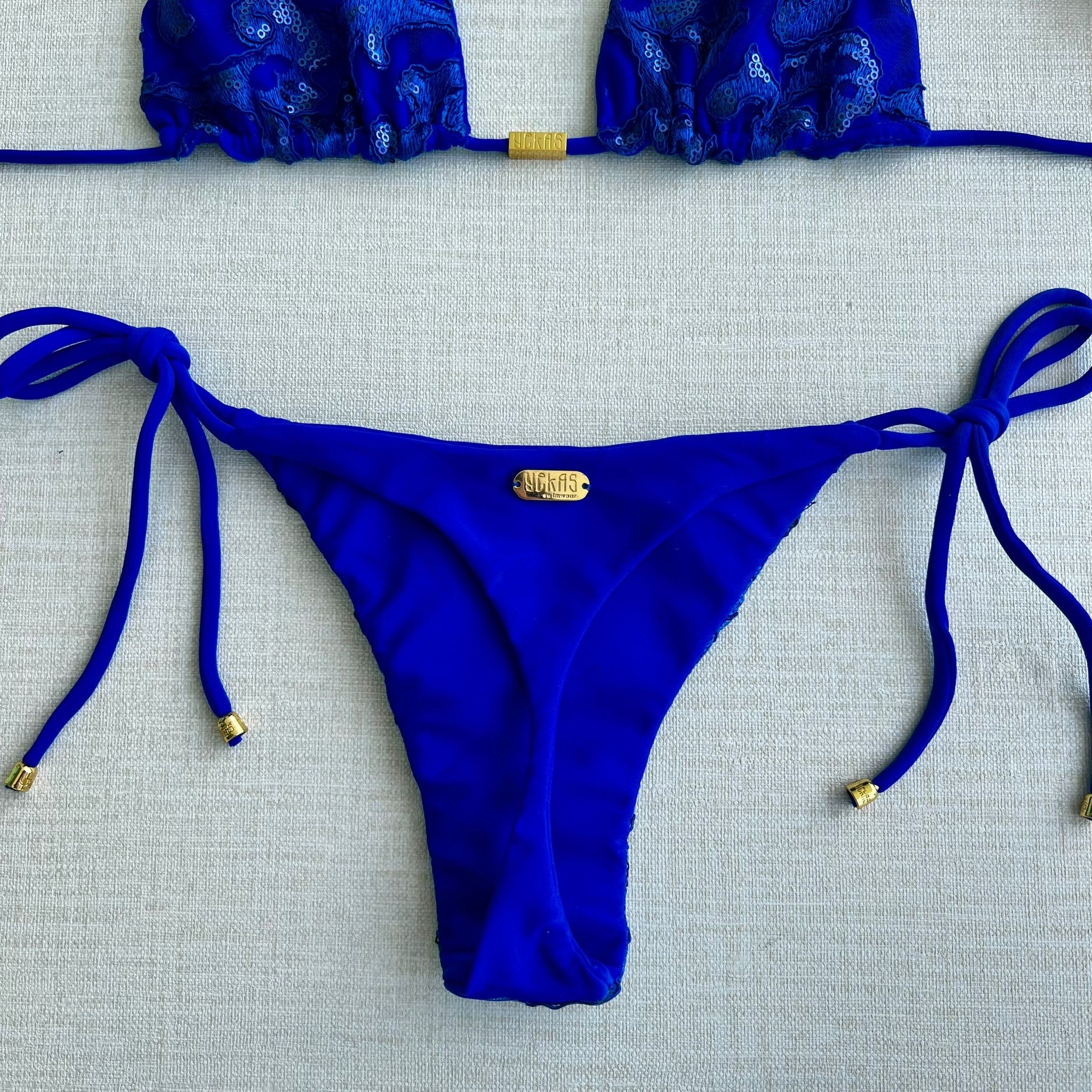 Yekas - Lychee Royal Blue Two Pieces