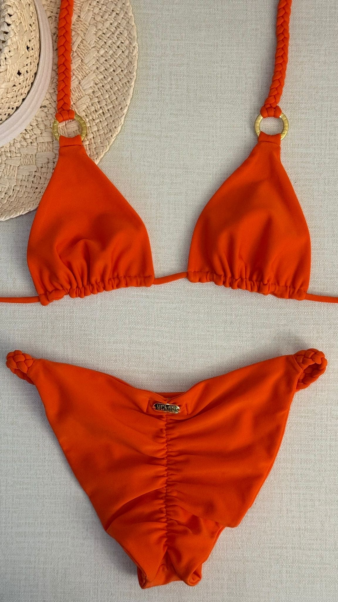 Yekas - Jazmin Orange Two Pieces