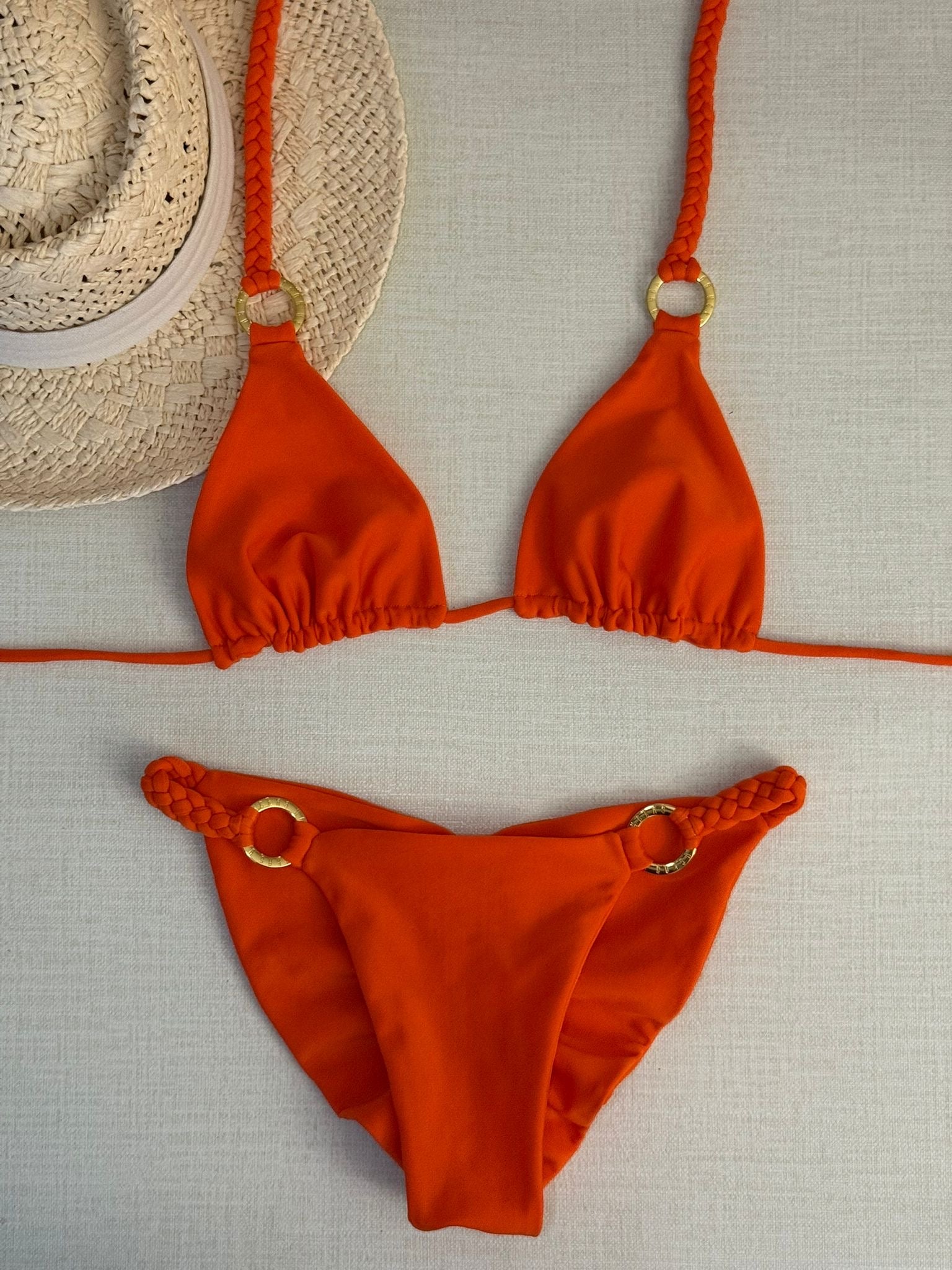 Yekas - Jazmin Orange Two Pieces