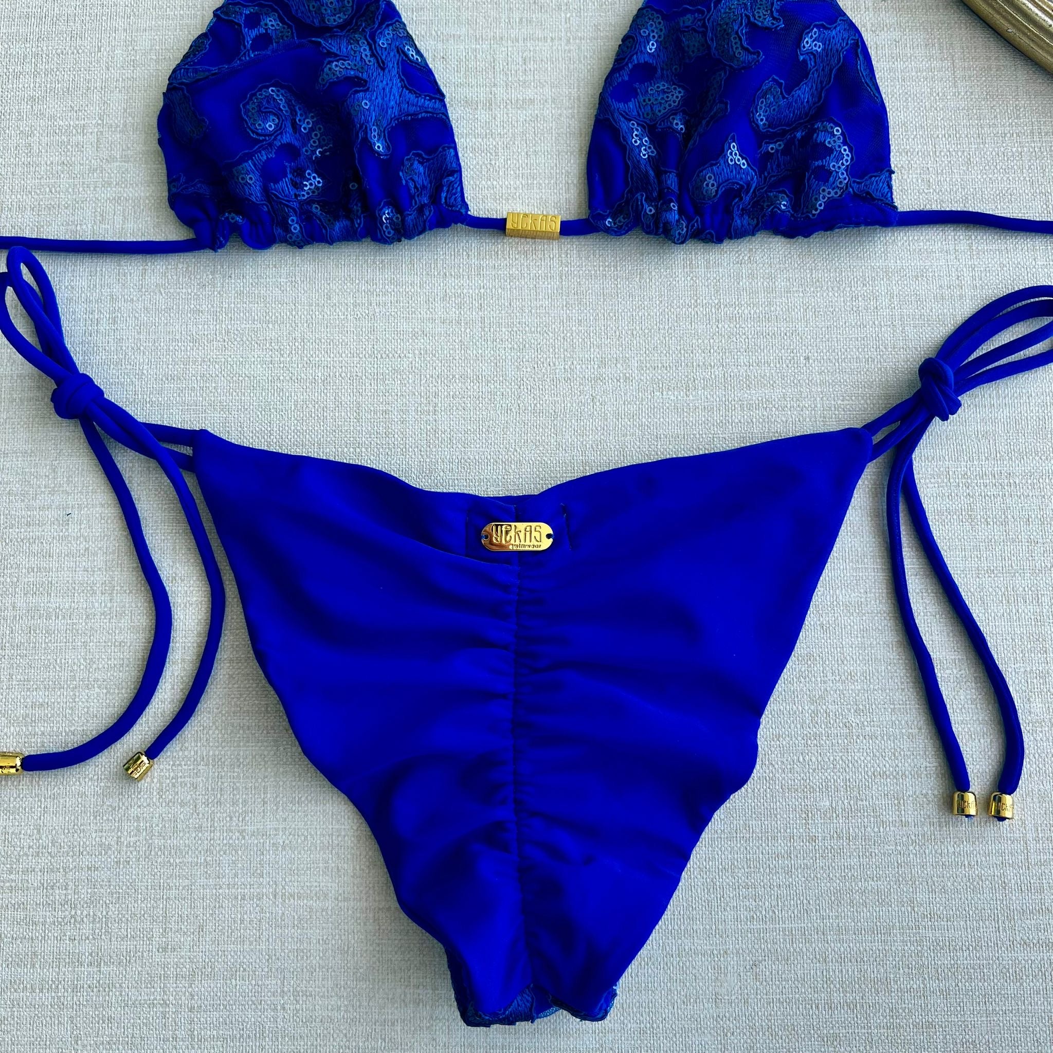 Yekas - Lychee Royal Blue Two Pieces