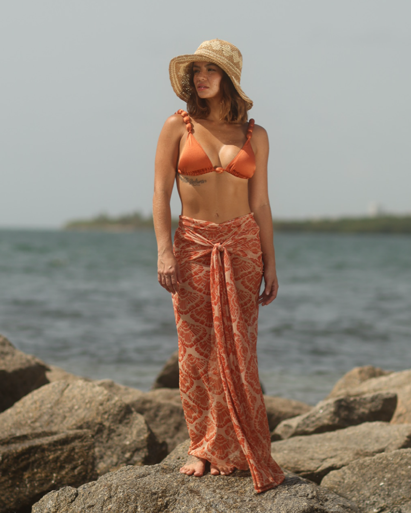 Alcatraz - Mussel Long Skirt