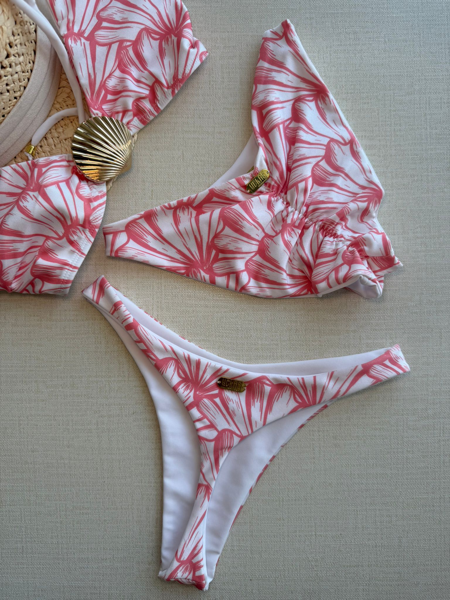 Yekas - Peachy Shell Two Pieces