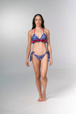 Amor Amar -  Flora Navy Reversible Bikini