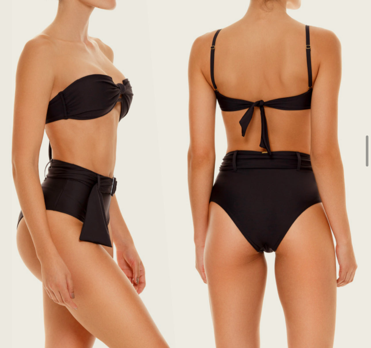 Boamar - Lana Cruz Two Pieces HW Black