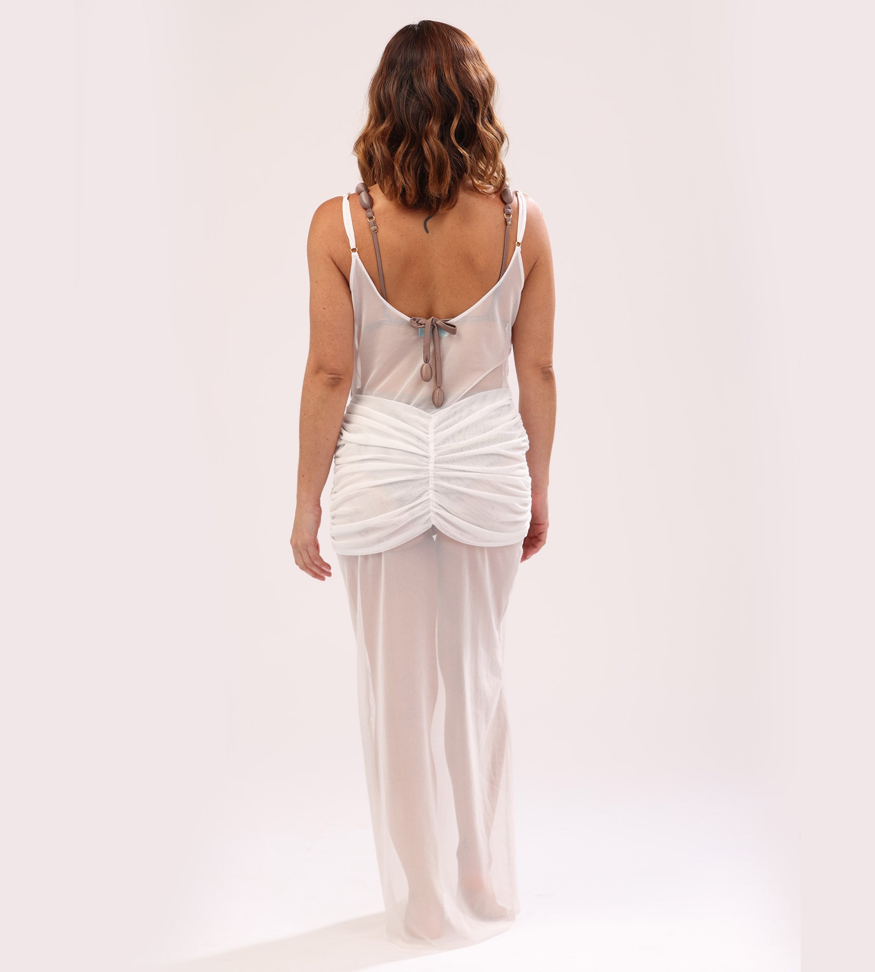Alcatraz - White Pearl Dress