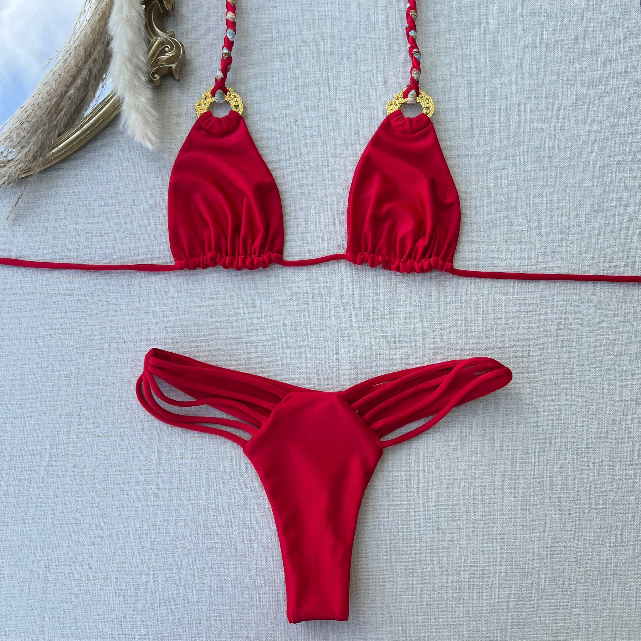 Yekas - Martinica Red Two Pieces
