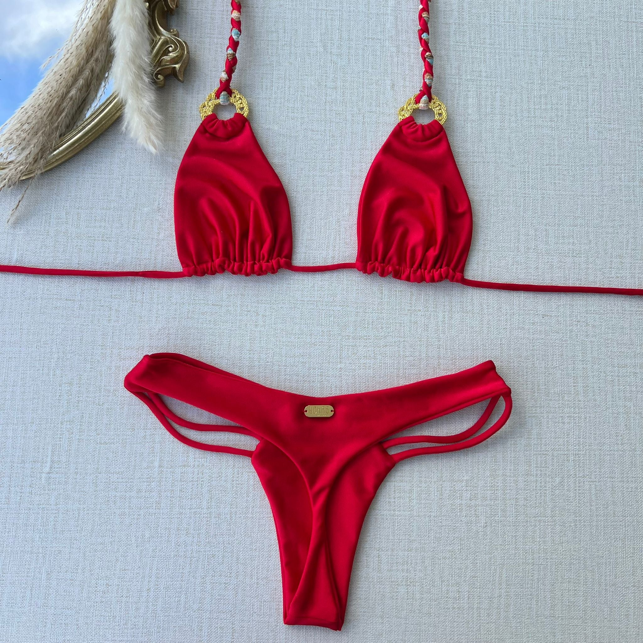 Yekas - Martinica Red Two Pieces