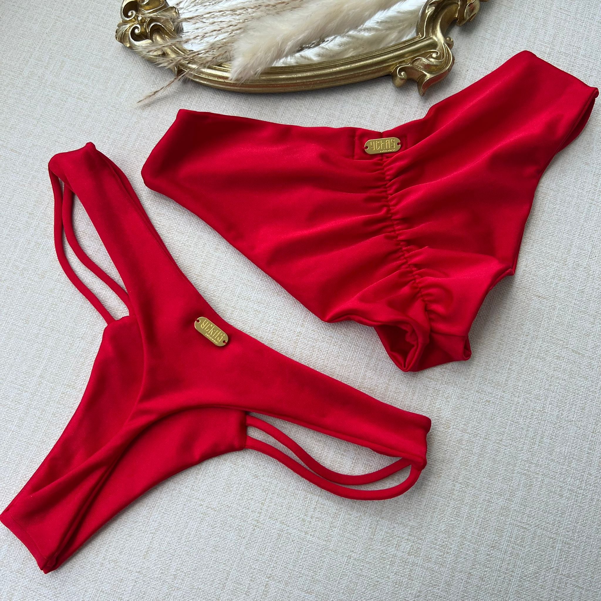 Yekas - Martinica Red Two Pieces