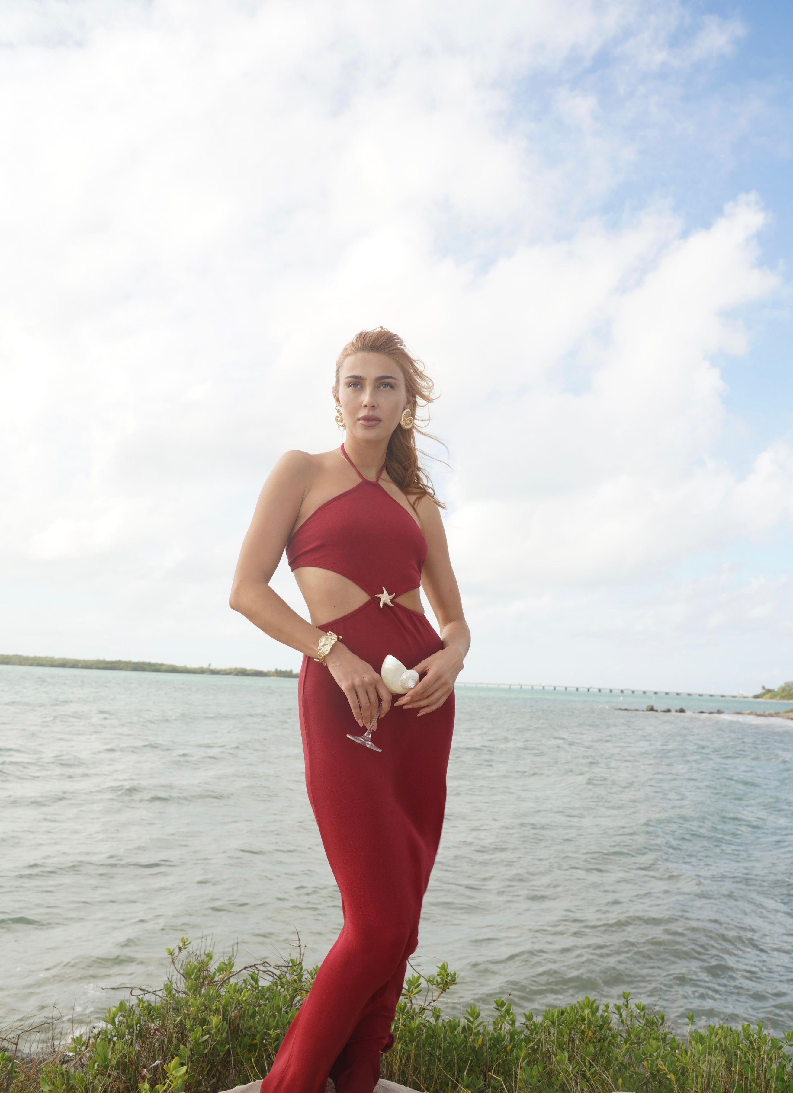 Arela - Lumina Ruby Dress