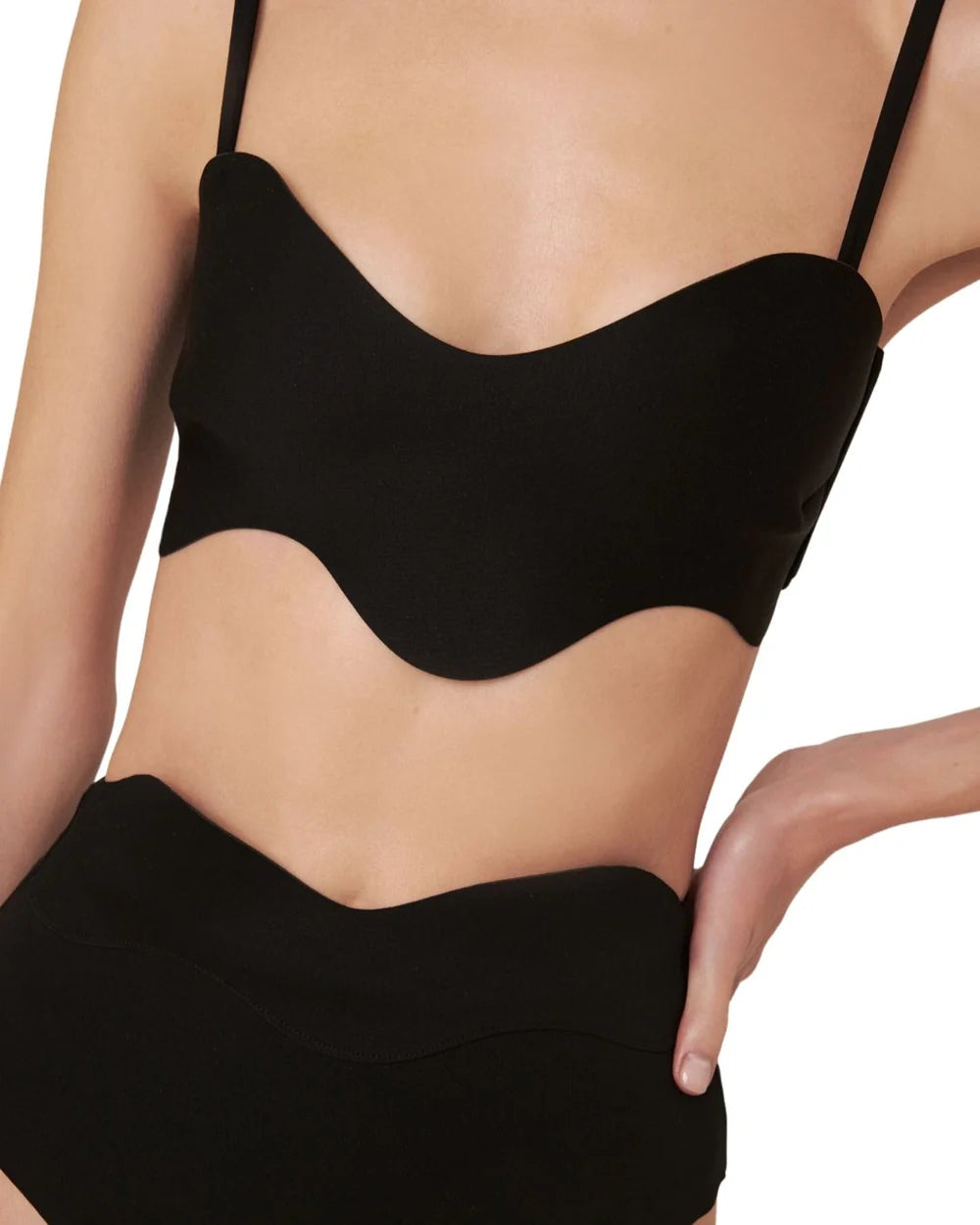 Bahia Maria - Waves Black HW Two Pieces