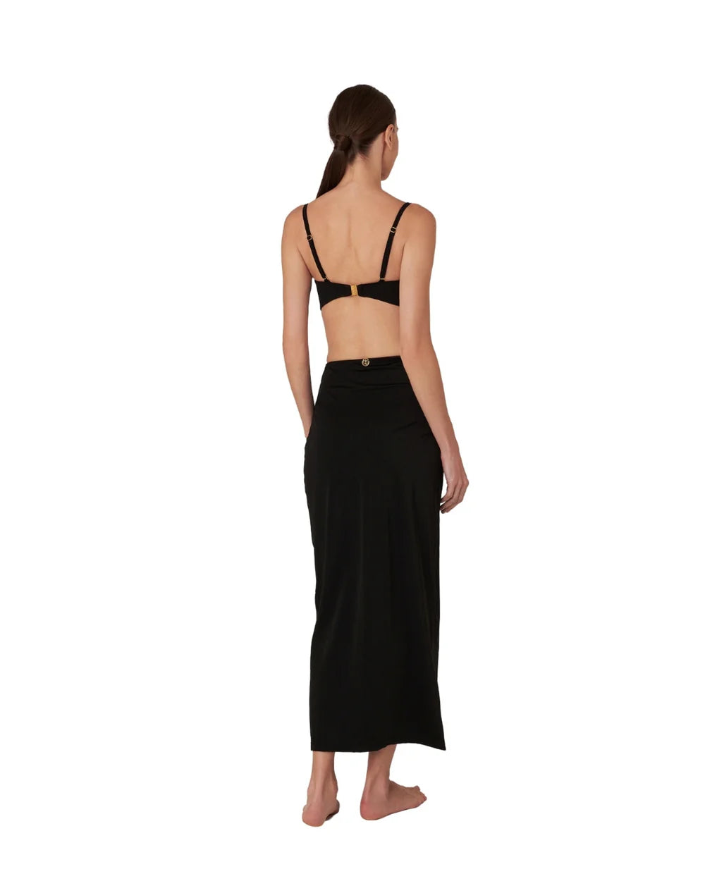 Bahia Maria - Wave Black Skirt
