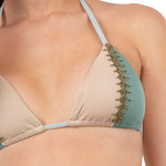 Arela - Serene Beige & Green Bikini