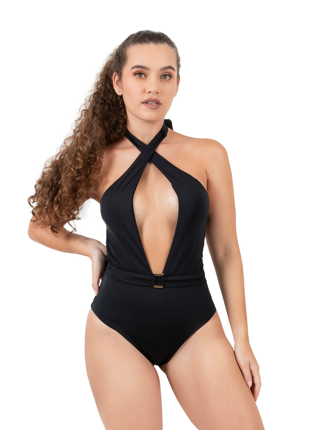 Arela - Sahara Black One Piece