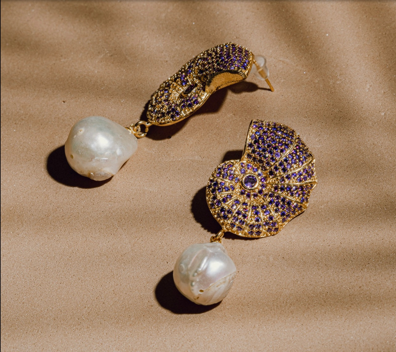 Serabondy - Snail Earrings