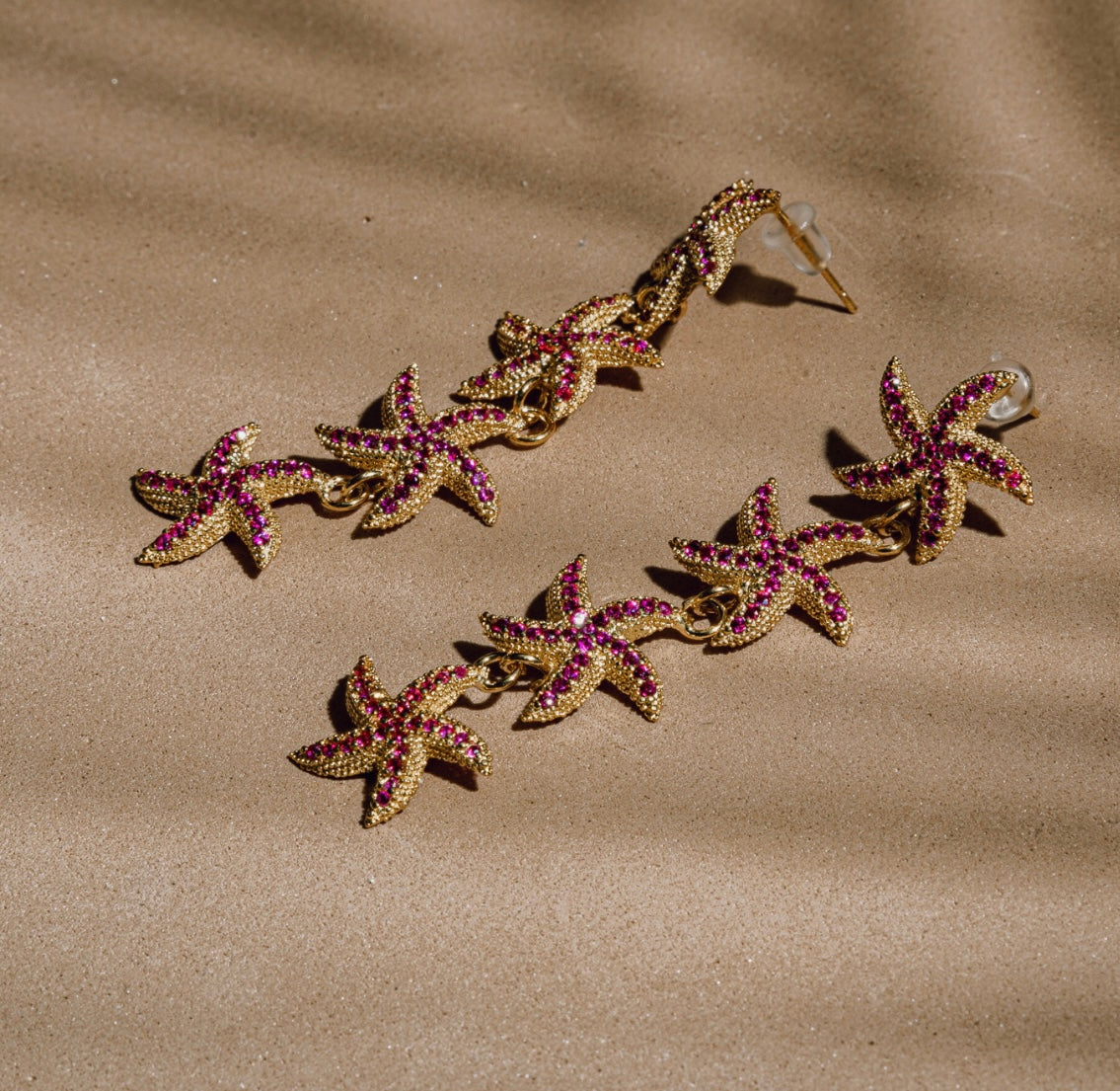 Serabondy - Starfish Trail Earrings