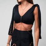 Aguacate Boutique - Triangle Body Chain