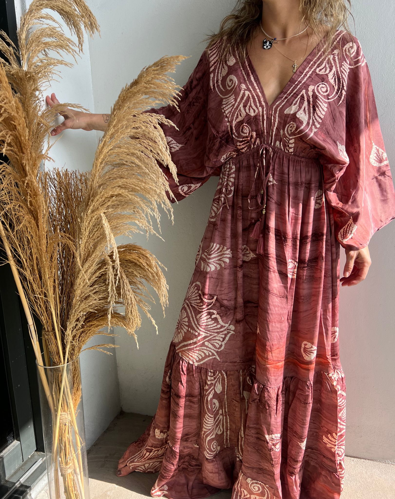 VAS - Silk Dress Long Sleeves