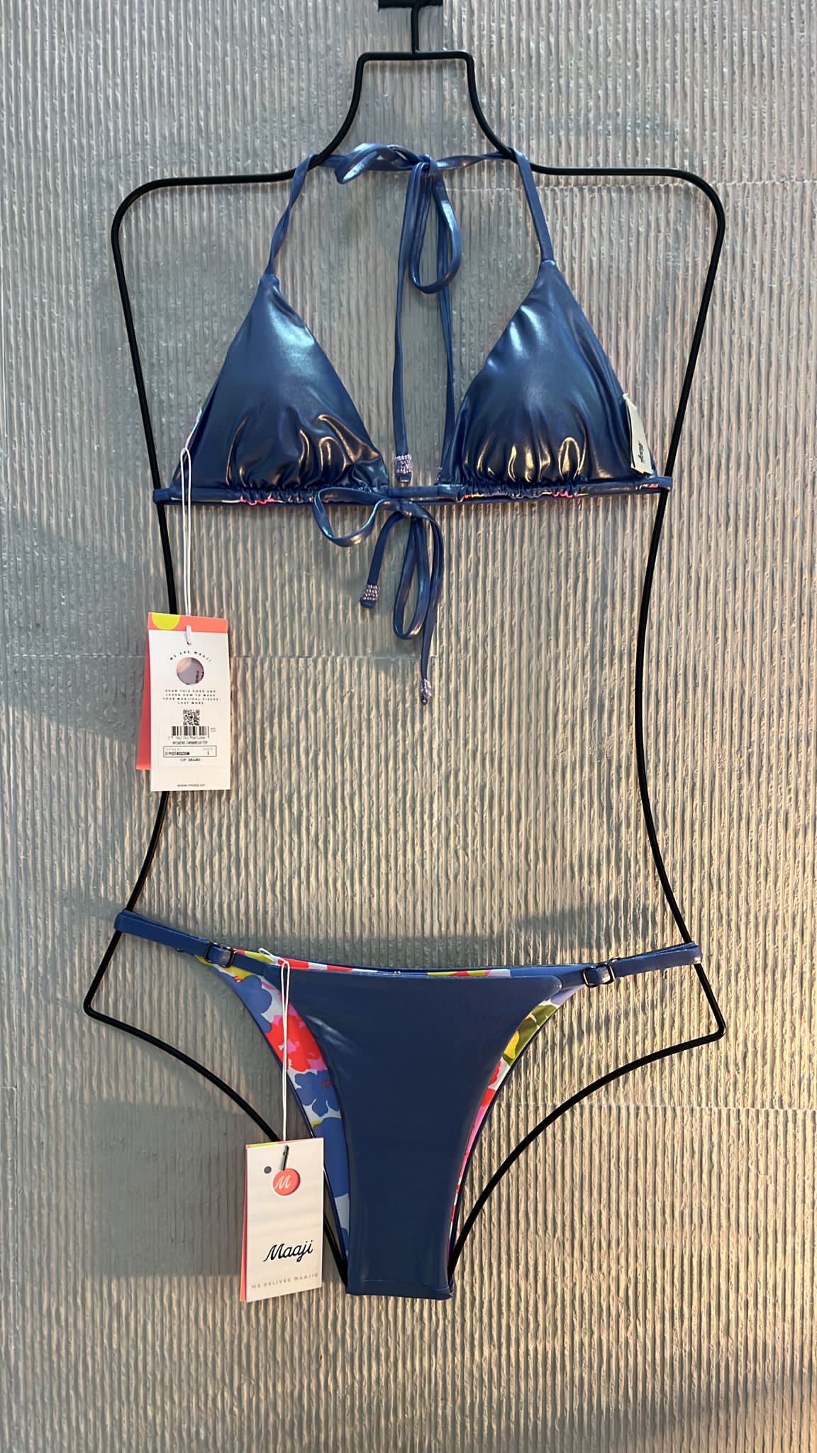 Maaji - Purple Triangle Bikini Reversible
