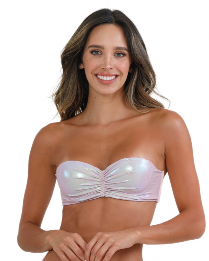 ALMAMIA - Iridescent Strapless Two Pieces