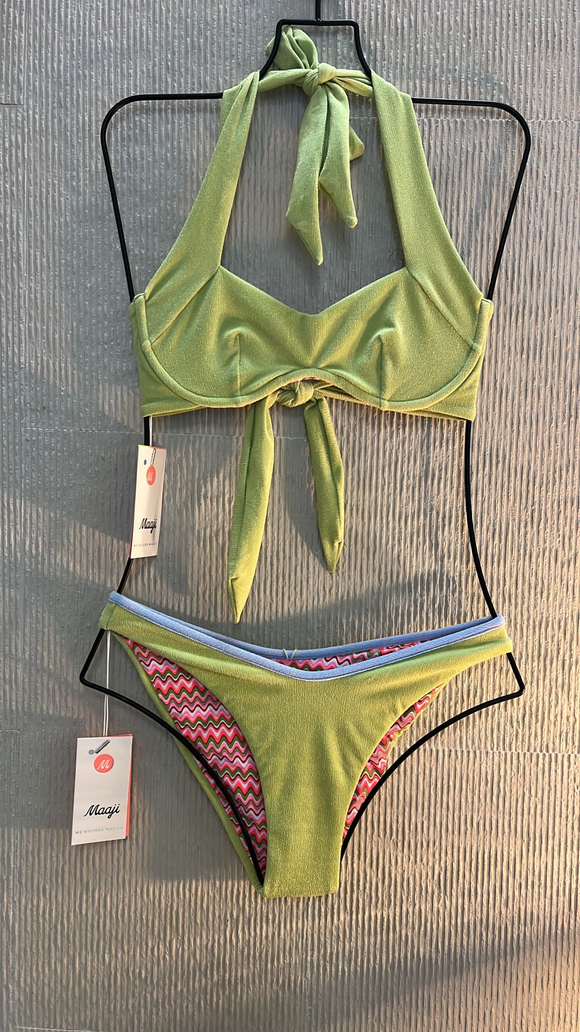 Maaji - Green  Bikini Reversible