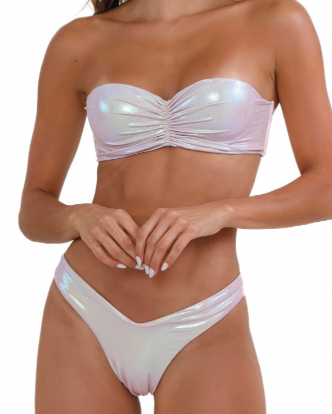 ALMAMIA - Iridescent Strapless Two Pieces