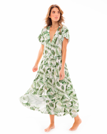 Milonga - Green Palm Dress