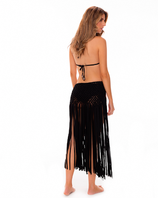Milonga - Black Midi Skirt